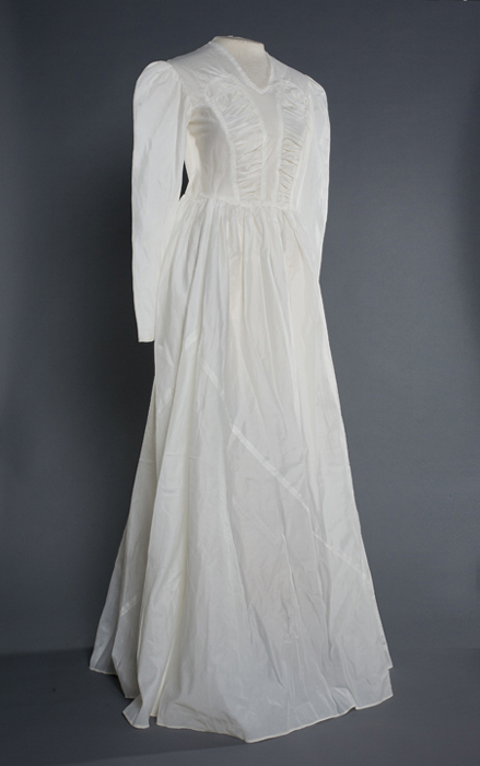 wwii wedding dress