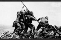 Soldiers Raising the American Flag at Iwo Jima