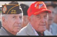 Veterans are honored at the National WWII Museum.