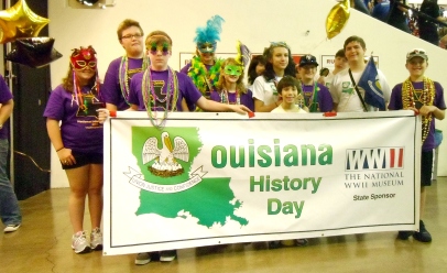 Louisiana History Day Students in DC for the Finals